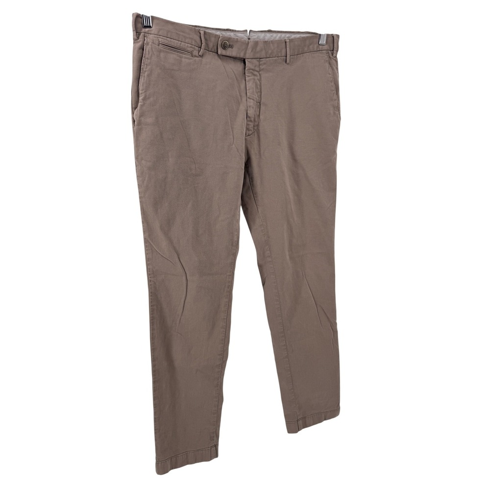 Hackett London Kensington Chino pants 36x32 Men's‎ Beige Wool Blend Dress Pants